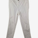 Second-Hand - BASLER White Denim Julienne Pants Size 12 - SwapUp