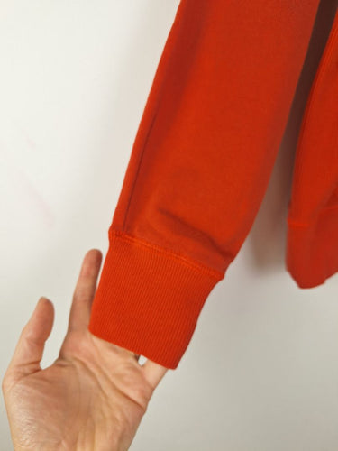 Second-Hand - Country Road Burnt Orange Ribbed Edge Jumper Size XS - SwapUp