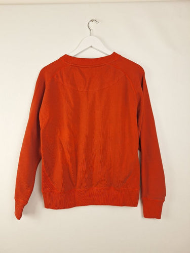 Second-Hand - Country Road Burnt Orange Ribbed Edge Jumper Size XS - SwapUp