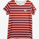 Second-Hand - Noosa Longboards Classic Striped Crew Neck T-shirt Size S - SwapUp