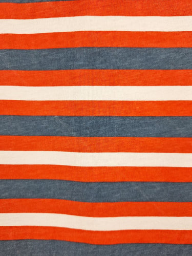 Second-Hand - Noosa Longboards Classic Striped Crew Neck T-shirt Size S - SwapUp