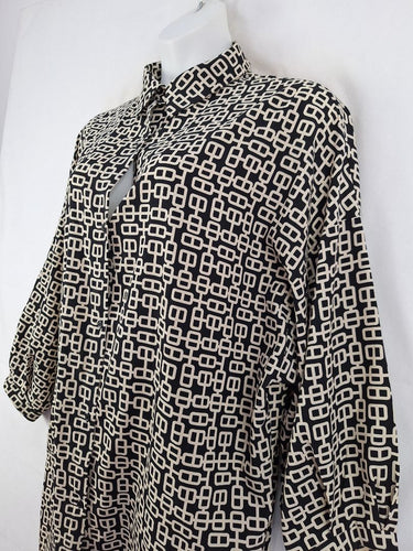 Brave + True Funky Button Up Shirt Dress Size M by SwapUp-Online Second Hand Store-Online Thrift Store