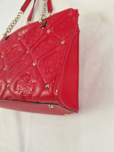 Guess Apple Pink Monogram Bag by SwapUp-Online Second Hand Store-Online Thrift Store