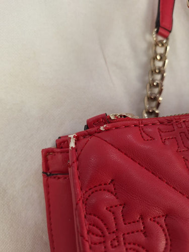 Guess Apple Pink Monogram Bag by SwapUp-Online Second Hand Store-Online Thrift Store