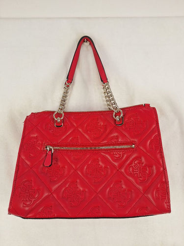 Guess Apple Pink Monogram Bag by SwapUp-Online Second Hand Store-Online Thrift Store