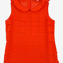 Review Sheer Peter pan Collared Top Size 10 by SwapUp-Online Second Hand Store-Online Thrift Store