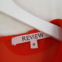 Review Sheer Peter pan Collared Top Size 10 by SwapUp-Online Second Hand Store-Online Thrift Store