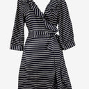 Kate Spade Stripe Ruffle Neck Mini Dress Size 8 by SwapUp-Online Second Hand Store-Online Thrift Store