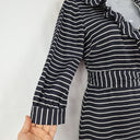 Kate Spade Stripe Ruffle Neck Mini Dress Size 8 by SwapUp-Online Second Hand Store-Online Thrift Store