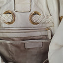 Michael Kors Cream Slouchy Braided Handbag by SwapUp-Online Second Hand Store-Online Thrift Store