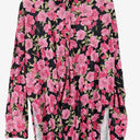 Decjuba 80's Micro Pleat Pink Poppy Shirt Size M by SwapUp-Online Second Hand Store-Online Thrift Store