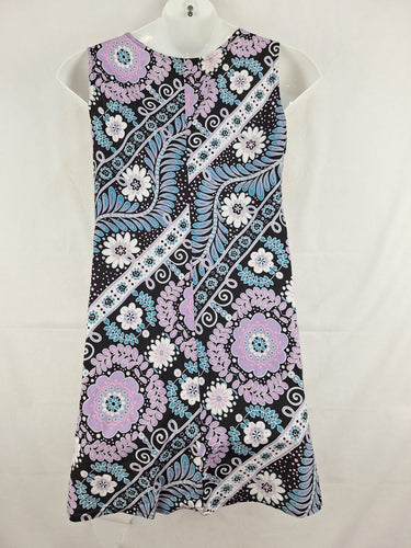 Rasaleela Lilac Flower Power Shift Mini Dress Size XL by SwapUp-Online Second Hand Store-Online Thrift Store
