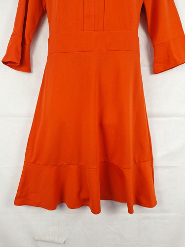 Moss & Spy Tangerine Tailored Office Midi Dress Size 10 by SwapUp-Online Second Hand Store-Online Thrift Store