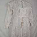 Twinset Chalk Broderie Anglaise Midi Dress Size 12 by SwapUp-Online Second Hand Store-Online Thrift Store