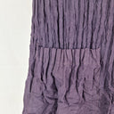 Alquema Aubergine Crinkle Pleat Evening Midi Dress Size 10 by SwapUp-Online Second Hand Store-Online Thrift Store