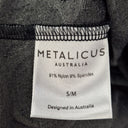 Metalicus Spotted Tailored Stretch Business Midi Dress Size M by SwapUp-Online Second Hand Store-Online Thrift Store