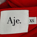 Aje Cherry Cross Back Logo Crop Top Size XS by SwapUp-Online Second Hand Store-Online Thrift Store