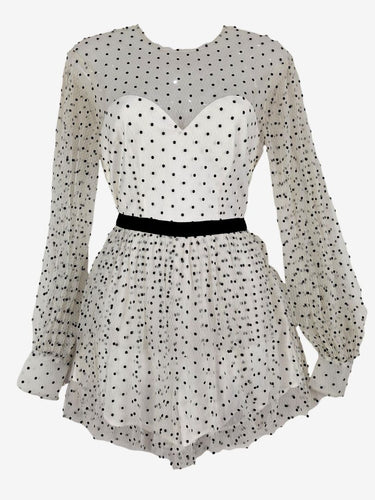 Alice McCall Polka Dot Princess Playsuit Size 8 by SwapUp-Online Second Hand Store-Online Thrift Store