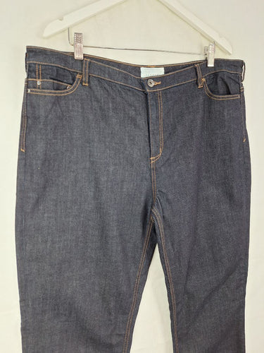 Trenery Classic Straight Leg Denim Jeans Size 18 by SwapUp-Online Second Hand Store-Online Thrift Store