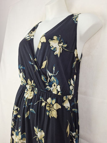 Cynthia Rowley Flowery Print Front Pockets Dress Size 14 by SwapUp-Online Second Hand Store-Online Thrift Store