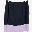 Great Plains Two Tone Office Pencil Mini Skirt Size 10 by SwapUp-Online Second Hand Store-Online Thrift Store