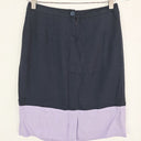 Great Plains Two Tone Office Pencil Mini Skirt Size 10 by SwapUp-Online Second Hand Store-Online Thrift Store