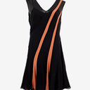 Second-Hand - Laura Ashley Bias Cut Elegant Silk Midi Dress Size 12 - SwapUp