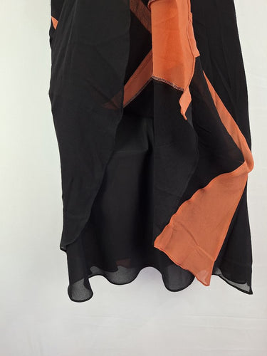 Second-Hand - Laura Ashley Bias Cut Elegant Silk Midi Dress Size 12 - SwapUp