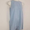 Jigsaw Ice Blue Linen Shift Midi Dress Size L by SwapUp-Online Second Hand Store-Online Thrift Store