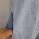 Jigsaw Ice Blue Linen Shift Midi Dress Size L by SwapUp-Online Second Hand Store-Online Thrift Store