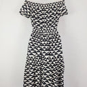 Country Road Off Shoulder Geometric Gathered Dress Size 8 by SwapUp-Online Second Hand Store-Online Thrift Store