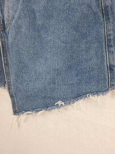 Country Denim Wrap Denim Mini Skirt Size 12 by SwapUp-Online Second Hand Store-Online Thrift Store