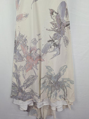 Yasmin Raquel Watermarks Floral Slip Dress Size S by SwapUp-Online Second Hand Store-Online Thrift Store