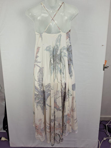 Yasmin Raquel Watermarks Floral Slip Dress Size S by SwapUp-Online Second Hand Store-Online Thrift Store