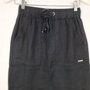D-Luxe Linen Drawstring Midi Skirt Size XXS by SwapUp-Online Second Hand Store-Online Thrift Store