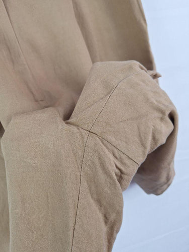 Aere Latte Linen Blend Casual Shorts Size 18 by SwapUp-Online Second Hand Store-Online Thrift Store