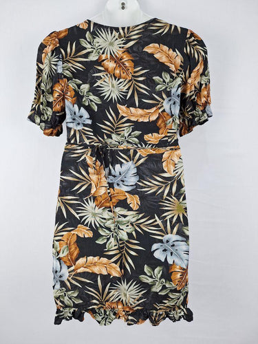 Billabong Babylon Wrap Frilled Mini Dress Size 12 by SwapUp-Online Second Hand Store-Online Thrift Store
