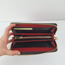 Second-Hand - Bonia Wine Red Zip Wallet - SwapUp