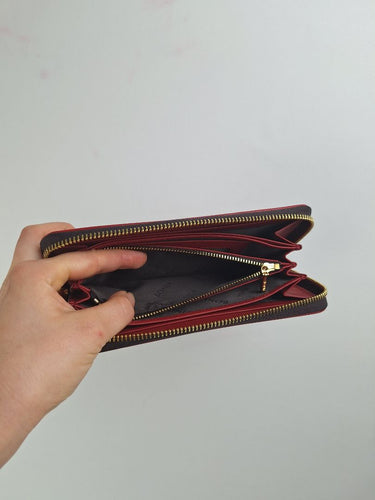 Second-Hand - Bonia Wine Red Zip Wallet - SwapUp