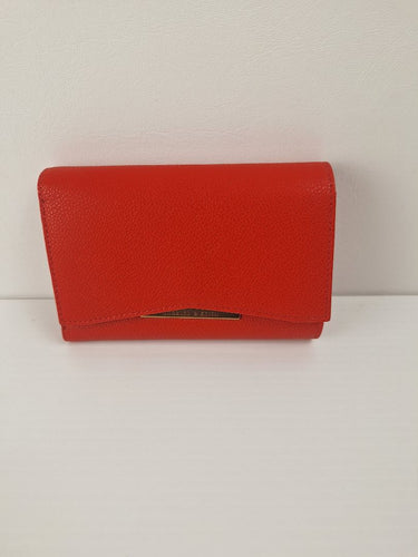Second-Hand - Charles & Keith Tangerine Tri-fold Wallet - SwapUp