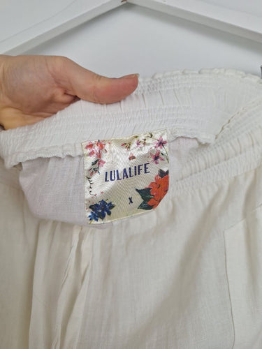 Second-Hand - Lulalife Beach Life Drawstring Pants Size XL - SwapUp