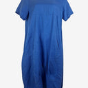 Second-Hand - Cali&Co Royal Blue Linen Panelled Dress Size M - SwapUp