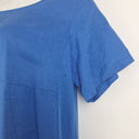 Second-Hand - Cali&Co Royal Blue Linen Panelled Dress Size M - SwapUp