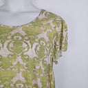 Second-Hand - Cordelia St Muted Damask Midi Dress Size 14 - SwapUp
