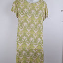 Second-Hand - Cordelia St Muted Damask Midi Dress Size 14 - SwapUp