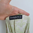 Second-Hand - Cordelia St Muted Damask Midi Dress Size 14 - SwapUp