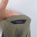 Second-Hand - Decjuba Stonewash Olive Long Top Size 14 - SwapUp