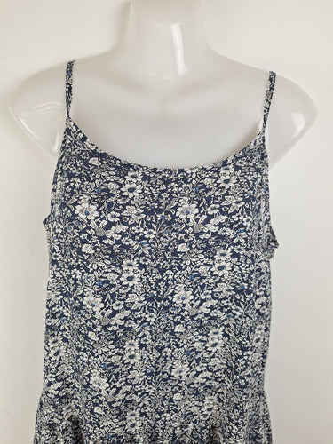 Second-Hand - Decjuba Mini Floral Drop Waist Mini Dress Size M - SwapUp