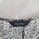 Second-Hand - Decjuba Mini Floral Drop Waist Mini Dress Size M - SwapUp