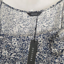 Second-Hand - Decjuba Mini Floral Drop Waist Mini Dress Size M - SwapUp